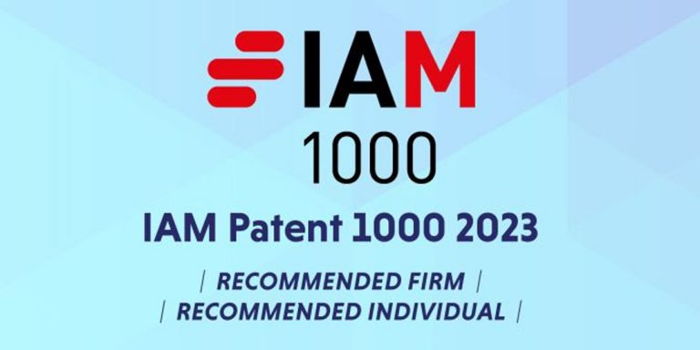 Read more about the article IAM PATENT 1000 RECOMMENDS